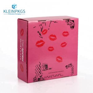 Pink Corrugated Boxes