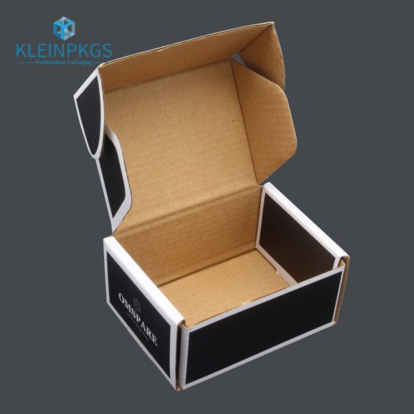 Black Corrugated Shipping Boxes
