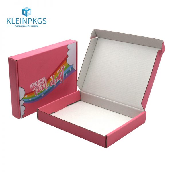 Pink Corrugated Boxes
