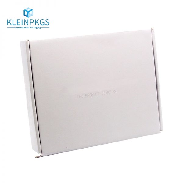 White Corrugated Shipping Boxes