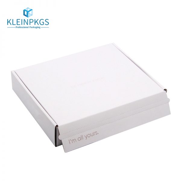 White Corrugated Shipping Boxes