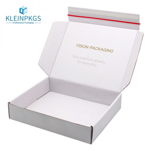 White Corrugated Shipping Boxes