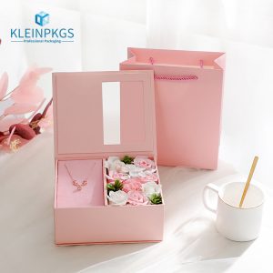 Pink Packaging Boxes Wholesale