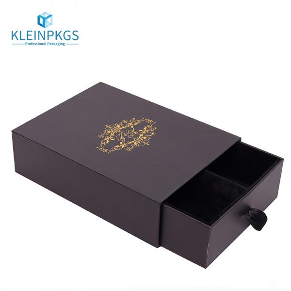 Black Glossy Drawer Boxes