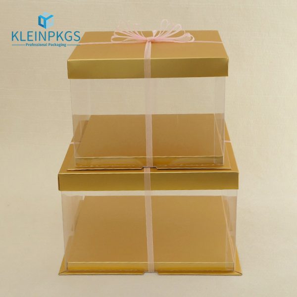 Gold Cupcake Boxes